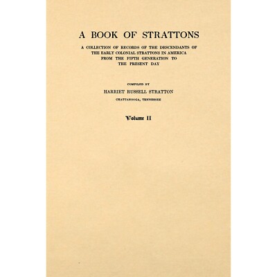 A Book of Strattons volume II