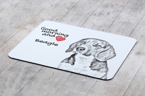 Beagle muismat met hond Art-Dog - Afbeelding 4 van 7
