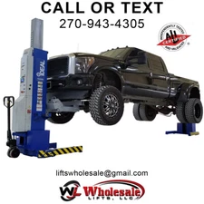 New ALI Certified Mobile Single Column Lifts (QTY 2) 36,000 lb MSC-18K-X-236
