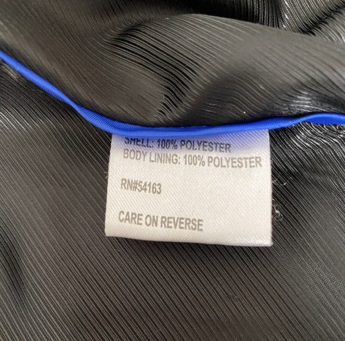 Calvin Klein Damen Trenchcoat schwarz abnehmbare Kapuze Button Down Größe S - Bild 5 von 10