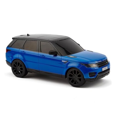 CMJ RC Cars Range Rover Sport Remote Control BLUE Scale 1:24
