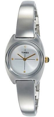 Timex TW2R70100 Women's Analog Silver-Tone Watch Steel Bracelet