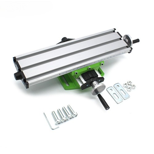 Mini Drill Slide Table Workbench Adjustable Cross Milling Machine Slide ...