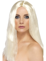 Extra Lange Damen PerüCke Hellblond 44Cm KostüM Damen PerüCke