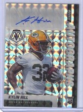 KYLIN HILL 2021 PANINI MOSAIC SILVER MOSAIC PRIZM ROOKIE AUTO RC #RA-85