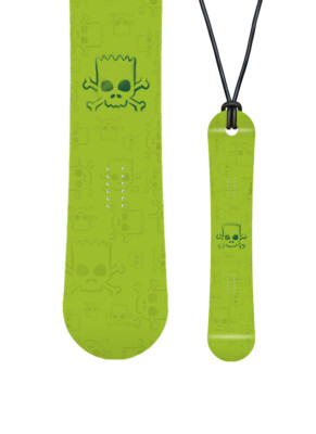 SANTA CRUZ El Barto MINIBOARD NEW mit Geschenkverpackung nach Wahl MBX_23