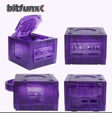 Full Case Replacement Housing Shell for Nintendo GameCube ATOMIC PURPLE