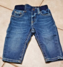 Baby Gap - Unisex - Easy Slim Blue Denim Jeans - Size 6-12M
