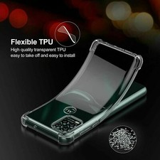 For Motorola Moto G Stylus 5G 2021 Slim Clear Shockproof Soft TPU Phone Case