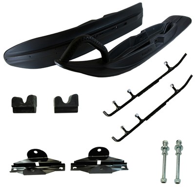 Exo-S All-Terrain Skis Mount Kit & 4'' Carbides for Arctic Cat Some 2010-2017