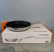Patelnia nieprzywierająca Le Creuset Tri-Ply ze stali nierdzewnej, 10 cali - nowa