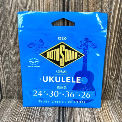 Cordes Ukulele Tenor Rotosound RS85T - Nylgut Medium 26-32-38-28
