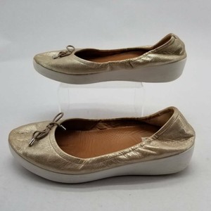 gold flatform shoes