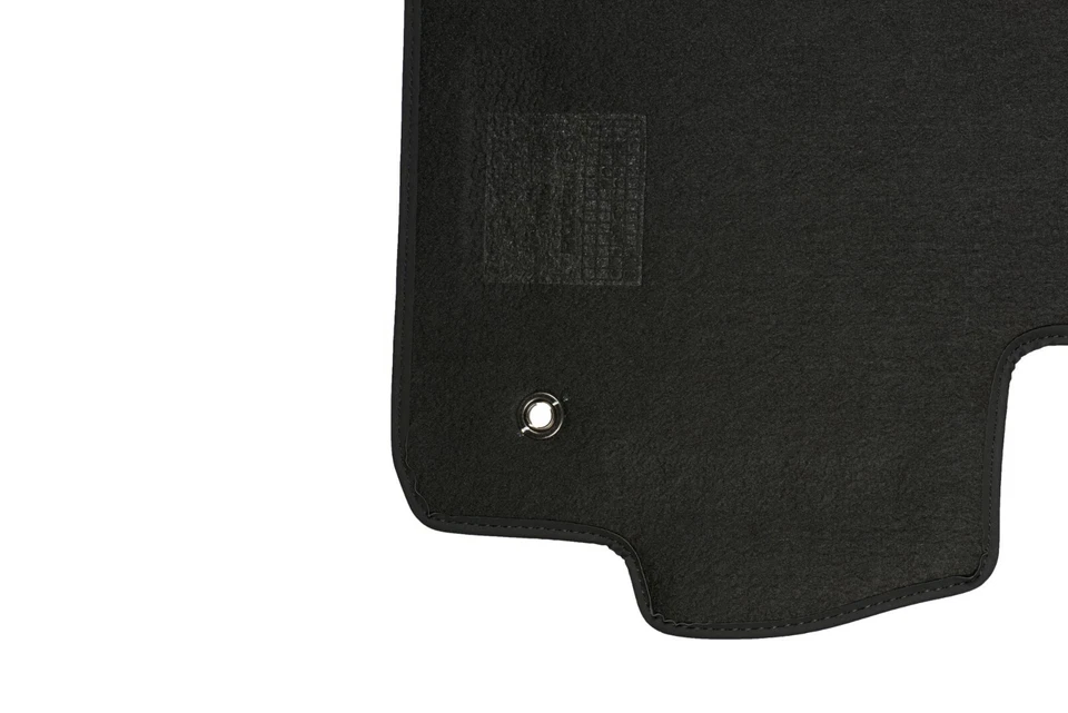 Juego de alfombrillas negras Mazda 3 con logotipo 0000-8B-L65 OEM genuinas nuevas Foto 2 de 4