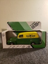 Great "50's Chevy John Deere Panel Delivery Truck Bank" Yellow Green