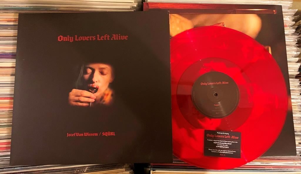 Jozef Van Wissem / SQURL ‎– Only Lovers Left Alive Red Translucent 