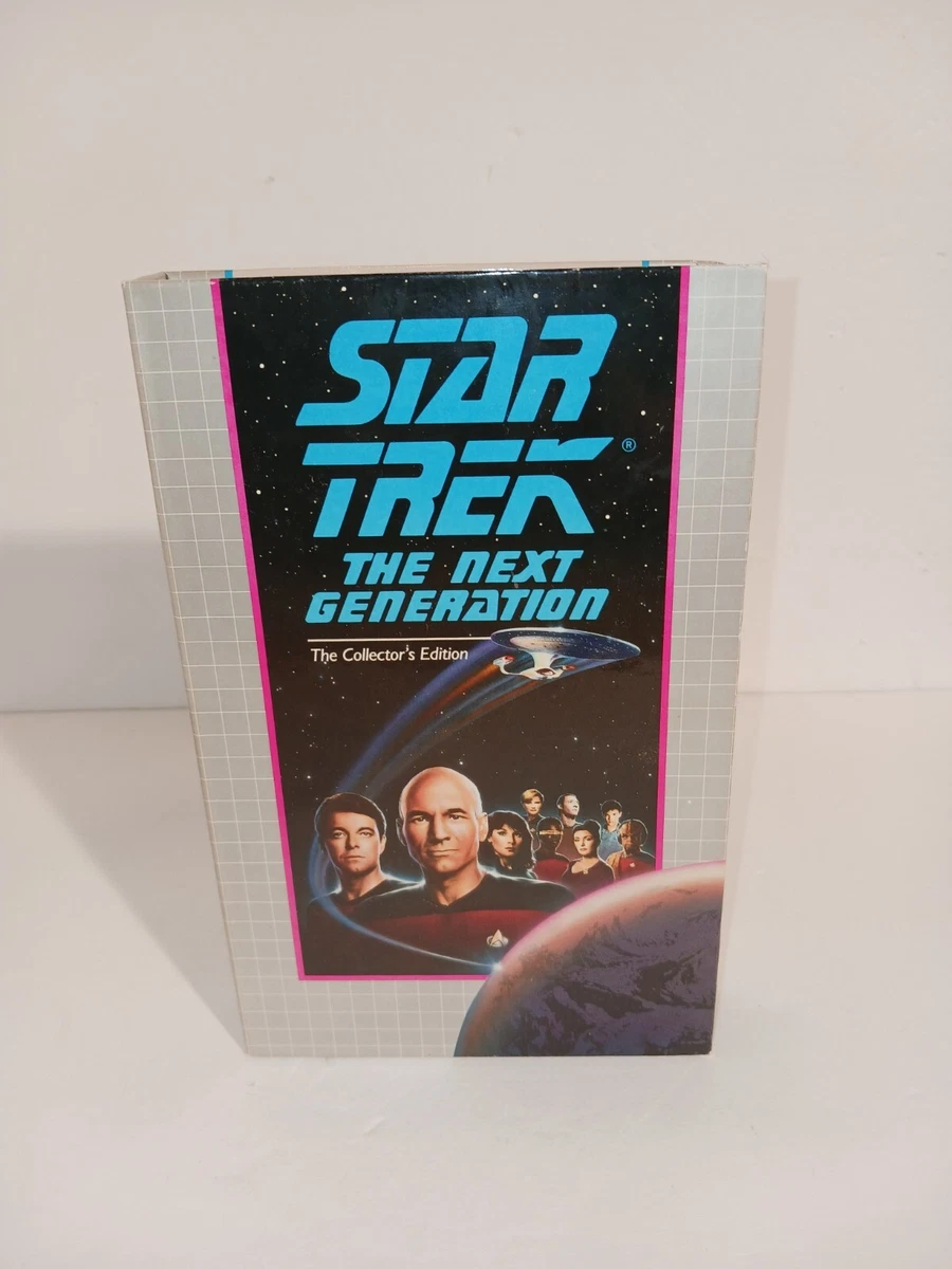 Collector's Edition Star Trek: The Next Generation VHS Tapes for