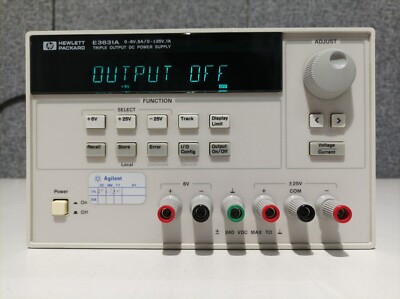 Hewlett Packard E3631A, DC Netzteil, Triple Output, 0-6A, 5A/0-+-25V, 1A