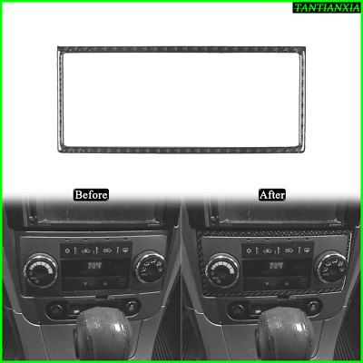 For Chevrolet Malibu 2008-12 Saturn Aura Real Carbon Fiber Climate Control Trim