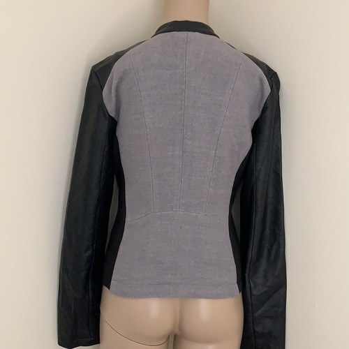 Express Mixed Media Moto Jacket Size S - Picture 10 of 12