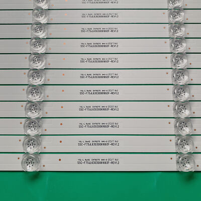 16-Piece LED Strip Light Replacement For Vizio V755-J04, V755-G4, V755-H4 TV Models