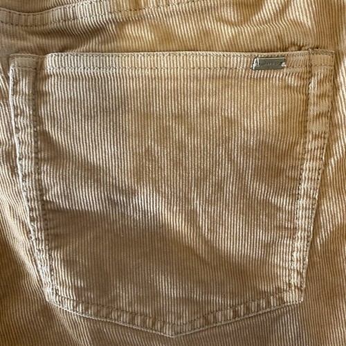 Johnnie O Pants Mens 36x31 (Measured) Light Brown Caramel Corduroy Straight - Picture 5 of 16