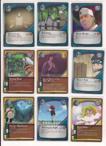 Assorted Naruto Cards CCG TCG / U You Pick / Choose from List (T to Z) CHOICE