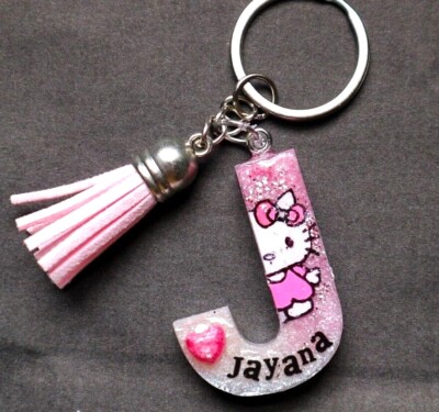 Hello Kitty Lion King Personalized Keychain W/ Name Handmade