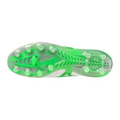 Mizuno サッカースパイク ホワイト/グリーンMORELIA nEO4 MIZUNO ミズノ モレリアネオ 4 JAPAN MIX(ホワイト×グリーン