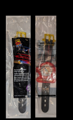 Vintage Y2K Scooterz Compass Watch Wendy s Kids Meal Toy   New Sealed Pkg