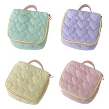 Portable Waterproof Makeup Case Toiletry Organizer Bag for Gym and Travel Use