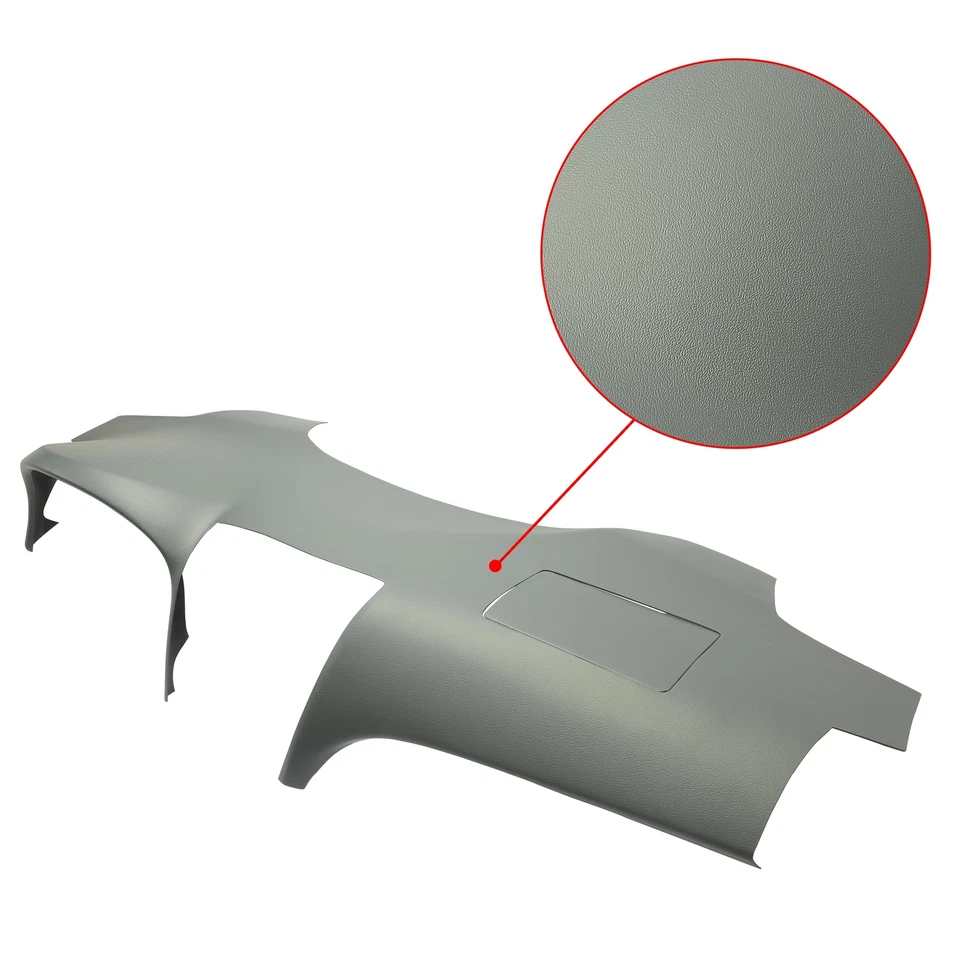 Dashboard Pad Dash Cover Cap Gray ABS For Toyota Camry 2007-2011 Foto 4 de 4