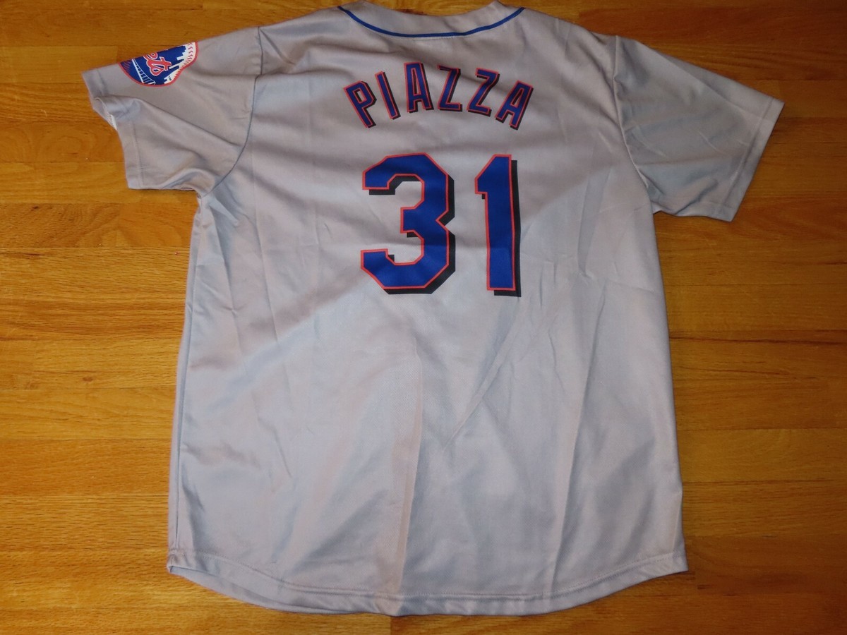 応援グッズ Mets PIAZZA Youth New York Mets Mike Piazza Mitchell & Ness Black