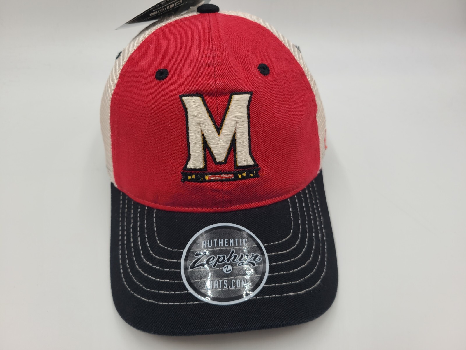 Maryland Terrapins Zephyr Mesh Snapback NCAA Trucker Cap