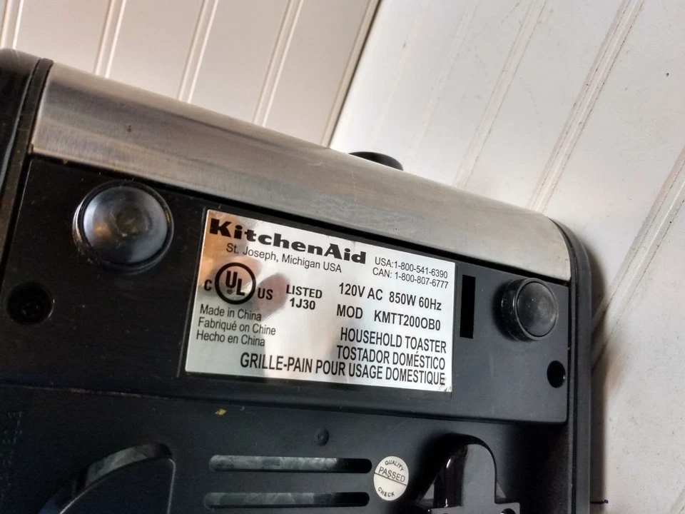 KitchenAid Toaster Compact Counter Top 2-Slice Pop Bagel Variable Stainless - Image 3 of 4