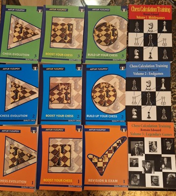 Schachbücher Yusupov + Romain Rechenserie (Nachricht für einzelne Angebote)