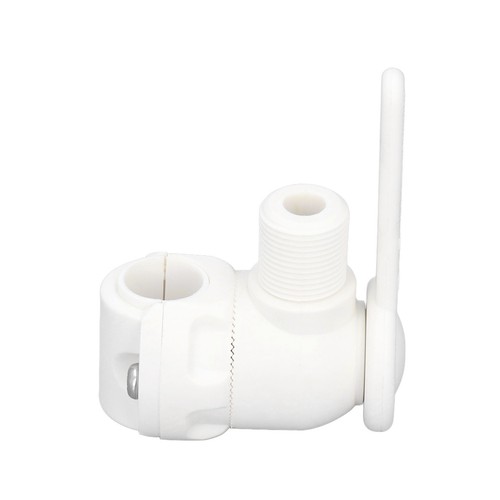 Hot Marine VHF Antenna Ratchet Mount Base Adjustable ABS Pipe Rail Deck Mounting - Zdjęcie 2 z 12
