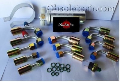 Bargain Air Conditioning Universal AC O Ring Fitting Kit ac aluminum Drier Beadlock Bargain Air Conditioning Universal AC O Ring Fitting Kit ac aluminum Drier Beadlock