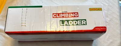 SWINGAN - 6 Steps Gymnastic Climbing Rope Ladder-Fully Assembled-Model SW-WLR