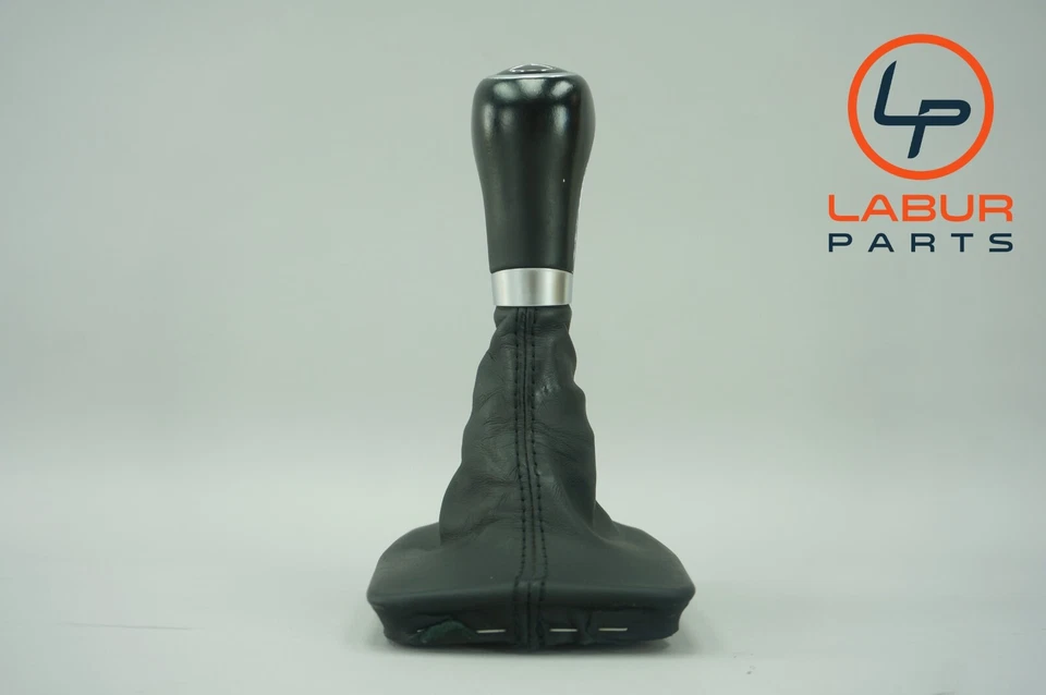 Cubierta y perilla de arranque de palanca de cambios consola central Mercedes Clase C W204 12-15 negra K500 Foto 2 de 4