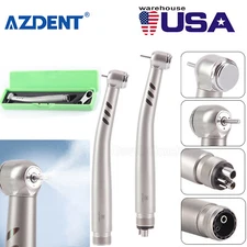 Dental Fiber Optic LED E-generator high Speed Handpiece Push Button 4HOLE/2HOLE