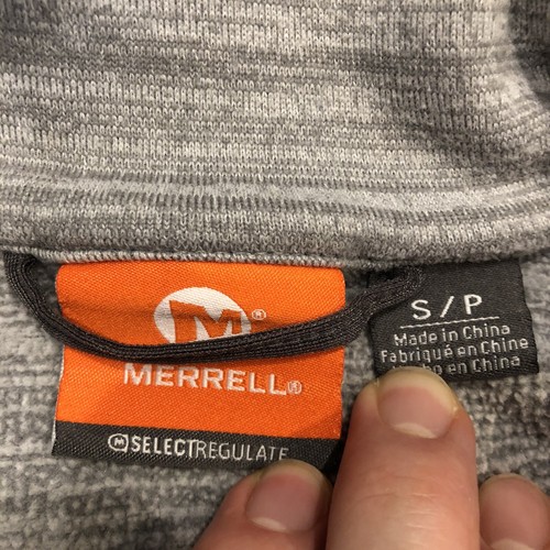 Merrell Jacket Womens Small Gray Full Zip Pockets Lightweight Outdoor Ladies - Picture 3 of 9