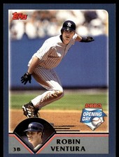 Robin Ventura 2003 Topps Opening Day #19 Yankees MLB READ FREE SHIP AutographDen
