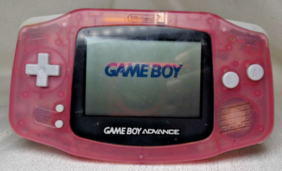 Nintendo Game Boy Advance - Fuschia Pink (Tested & Works)