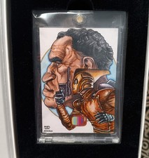 SMC ARTIST PROOF ROCKETEER SKETCH CARD BURCH AP 1/1 