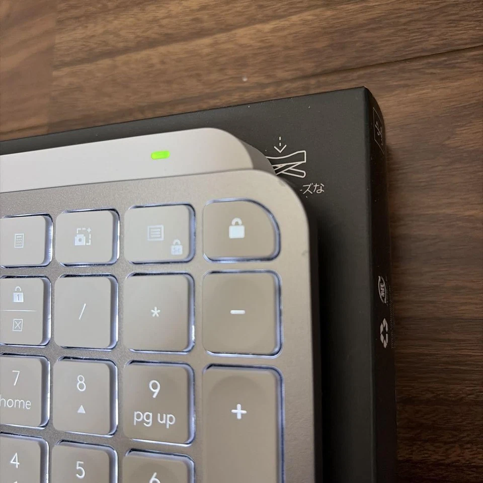 Logitech Mx Keys S Pale Gray Kx800spg Wireless Keyboard Low Profile Quiet - Image 2 of 4