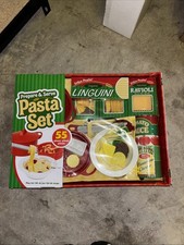 Melissa  Doug Pasta Play Set   55-Piece Pretend Food Toy, New in Box 