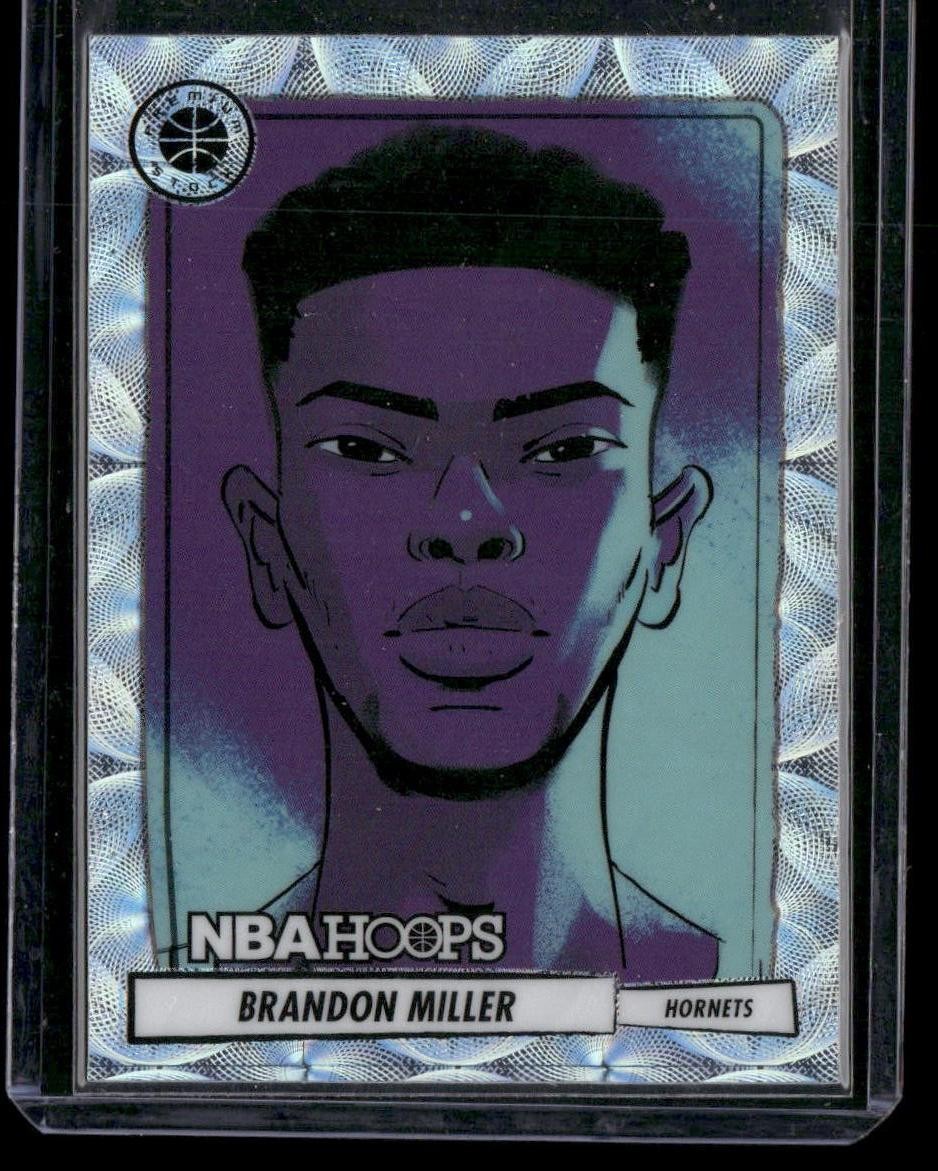 2023-24 Hoops Premium Stock #16 Brandon Miller Presentations Premium