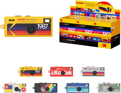KODAK CHARMERA Keychain Digital Camera Blind Box Single Box (1PC) Mini Kamera,Di