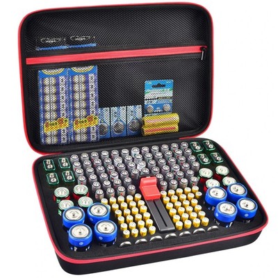 Batterie Organizer Box  AA AAA 9V C D Aufbewahrungsbox Batteriehalter Case